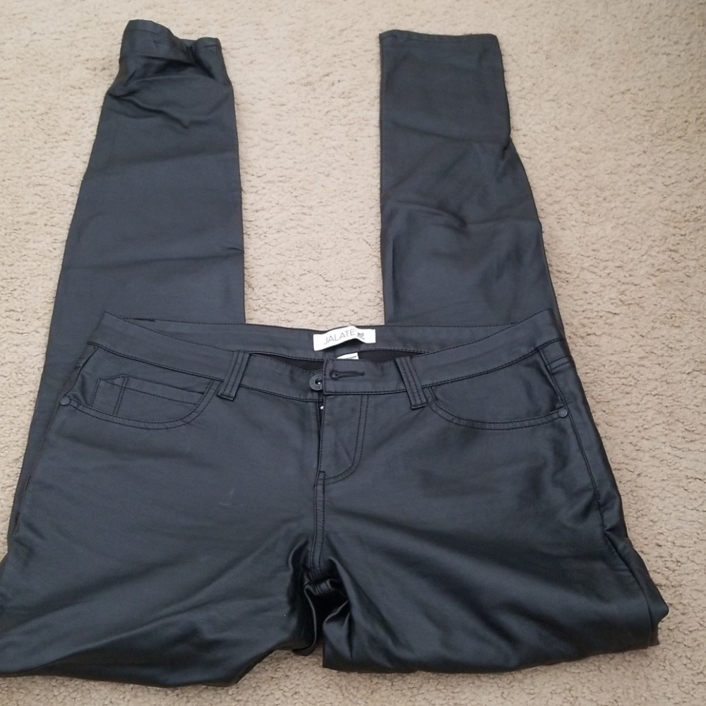 Jalate Faux Leather Leggings